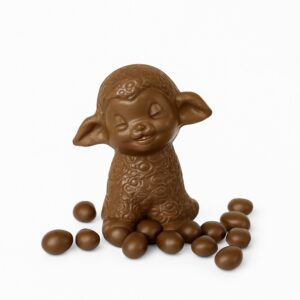 Ovejita de chocolate