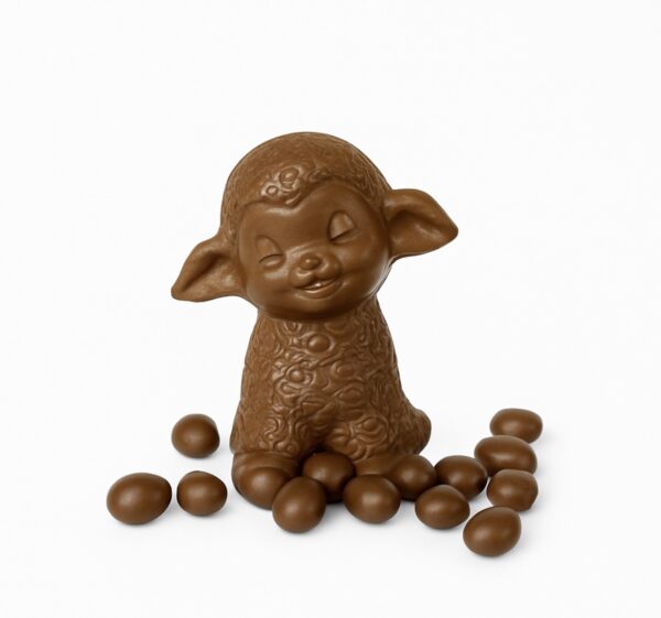 Ovejita de chocolate