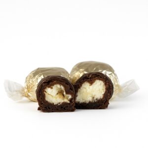Higo bañado con chocolate 70%