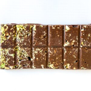 Chocolate con pistachos