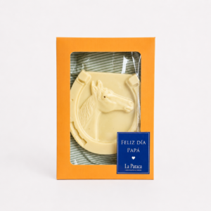 Herradura de chocolate blanco